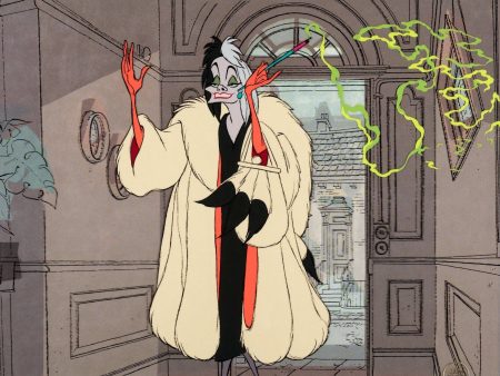 101 Dalmatians Cruella de Vil Limited Edition Cel Sale