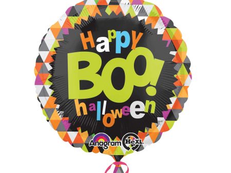 Boo Halloween Foil Balloon 18in Cheap