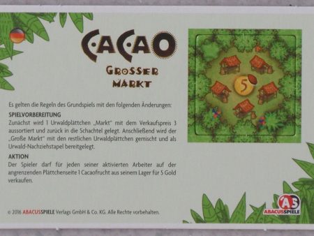 Cacao: Big Market (Import) Discount