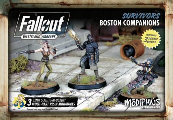 Fallout: Wasteland Warfare - Survivors: Boston Companions Hot on Sale