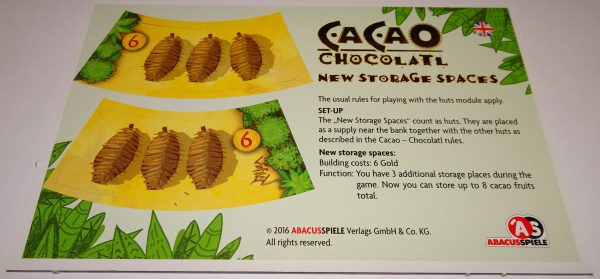 Cacao: Chocolatl - New Storage Spaces (Import) Online Sale