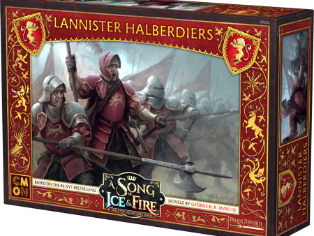 A Song of Ice & Fire: Tabletop Miniatures Game - Lannister Haldberdiers For Sale