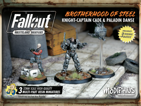 Fallout: Wasteland Warfare - Brotherhood of Steel: Cade & Danse Box Cheap