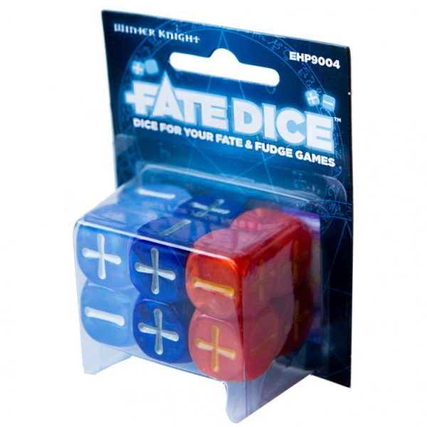 Fate Core Dice: Winter Knight For Discount